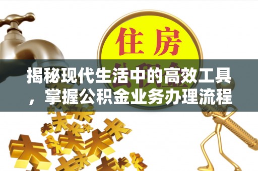 长顺揭秘现代生活中的高效工具，掌握公积金业务办理流程的艺术