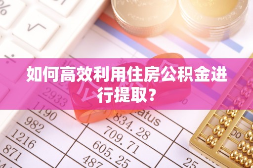 长顺如何高效利用住房公积金进行提取？